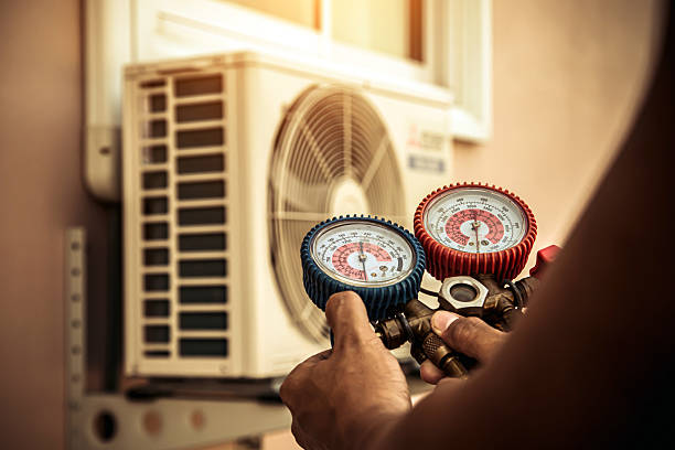 Professional Hvac technician working in Lawrenceville, NJ